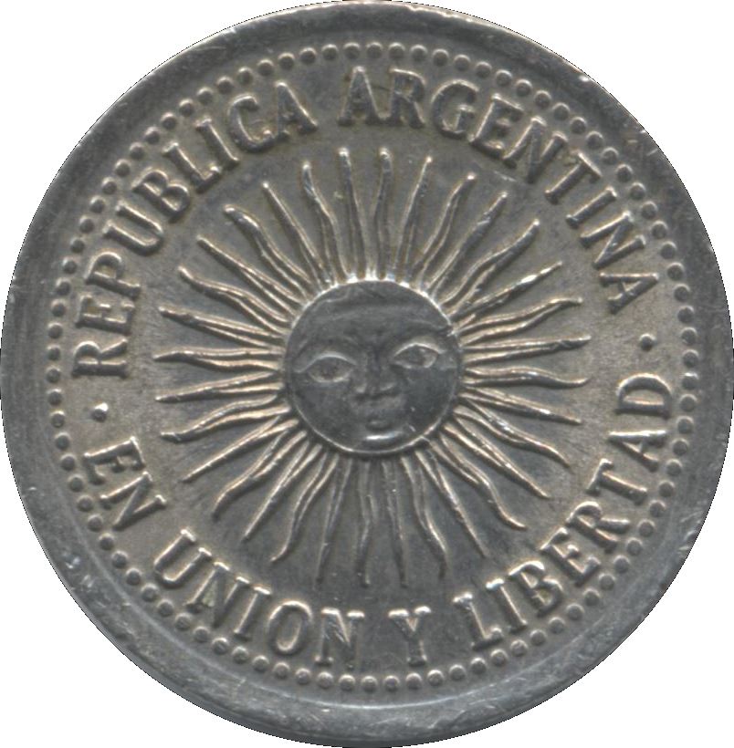 Argentina 5 Centavos Coin | KM109a | 1993 - 1995