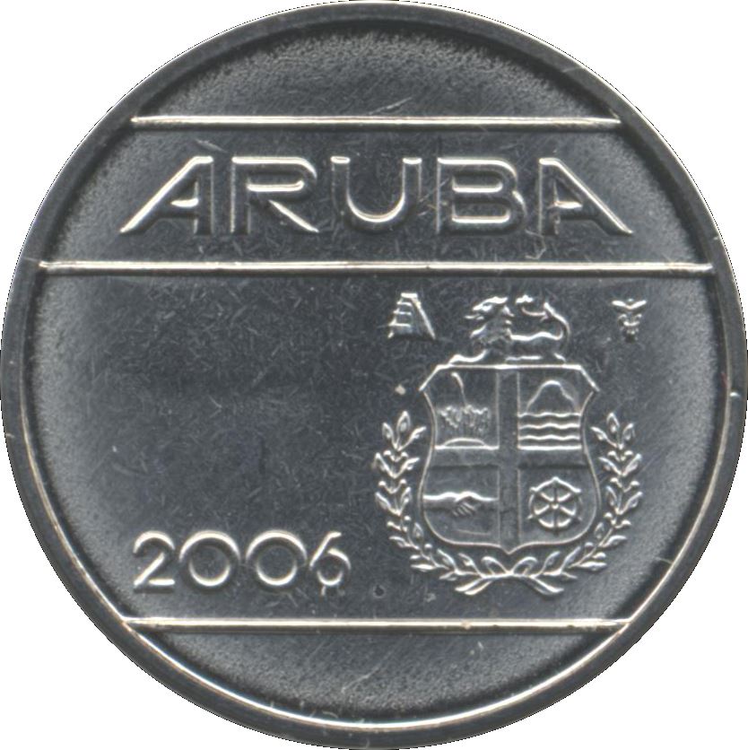 Aruba 10 Cents Coin | Queen Beatrix | Willem Alexander | KM2 | 1986 - 2020