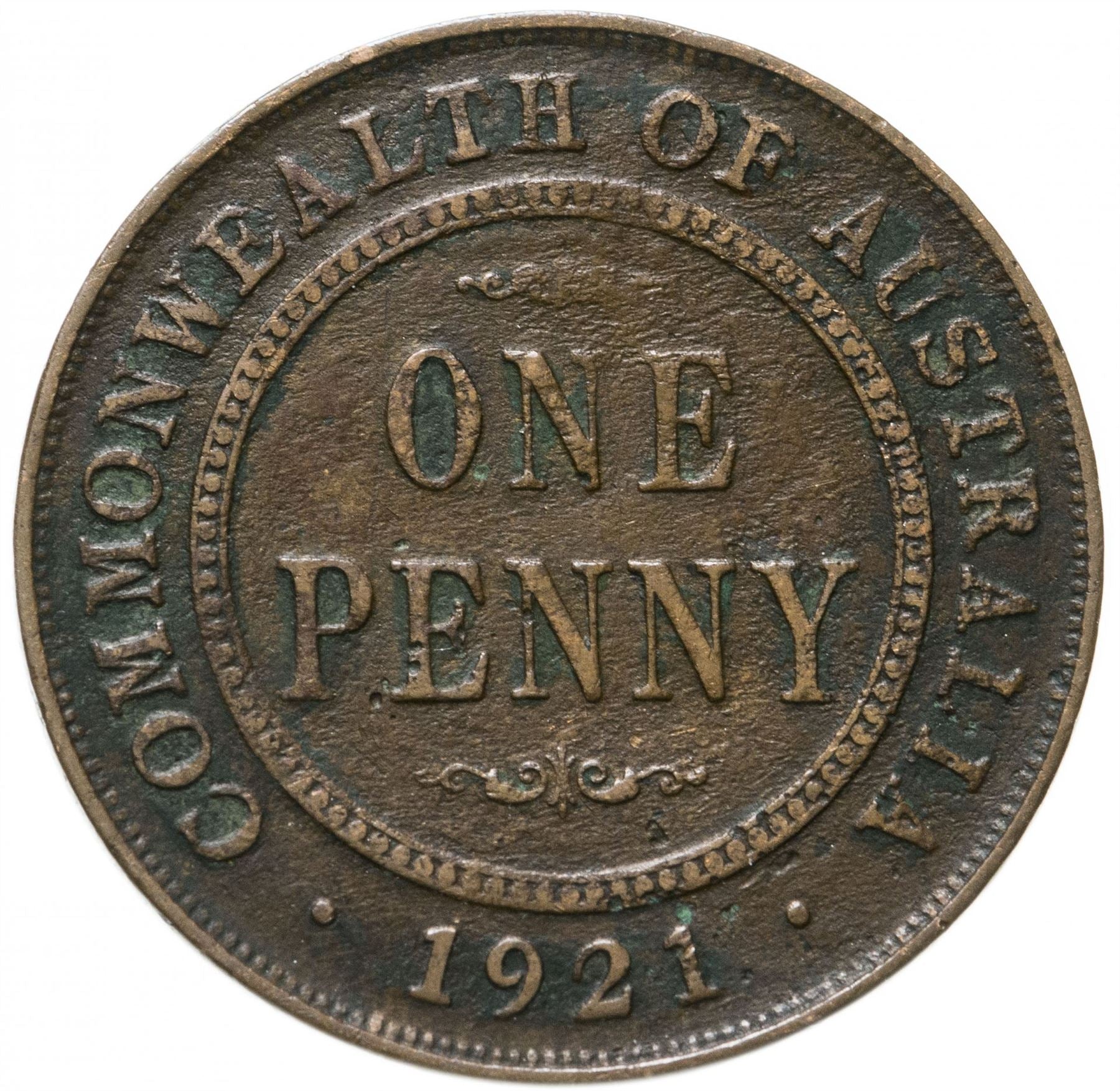 Australia Coin | 1 Penny | King George V | KM23 | 1911 - 1936