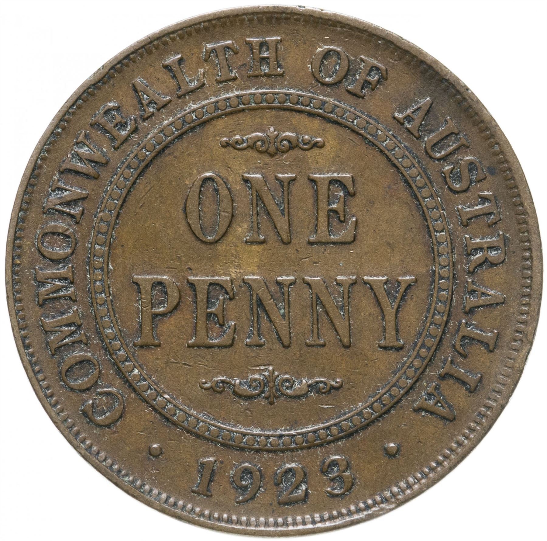 Australia Coin | 1 Penny | King George V | KM23 | 1911 - 1936