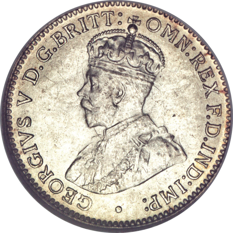 Australia Coin | 3 Pence | George V | Kangaroo | KM24 | 1911 - 1936