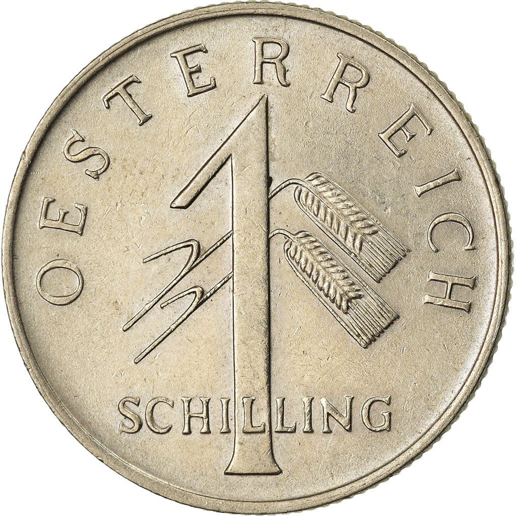 Austria 1 Schilling Coin | Grain | KM2851 | 1934 - 1935