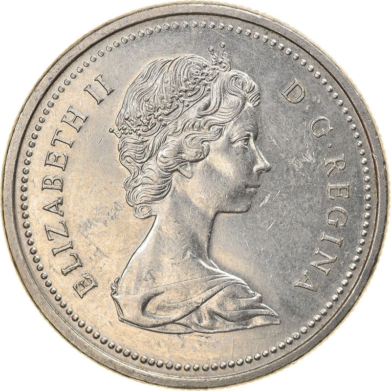Canada 1 Dollar Coin | Queen Elizabeth II | Prince Edward Island | KM82 | 1973
