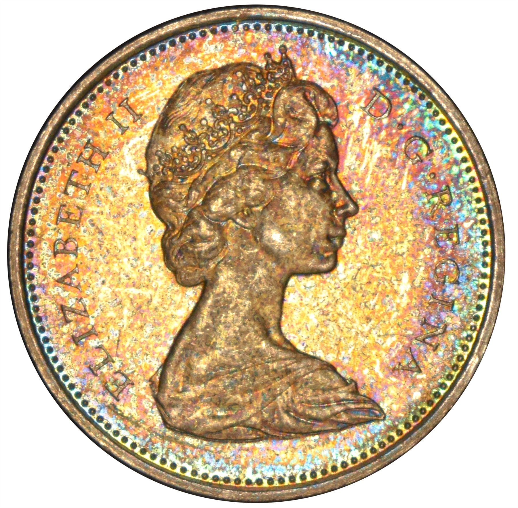 カナダ 25セント硬貨 | エリザベス2世女王 | トナカイ | KM62 | 1965