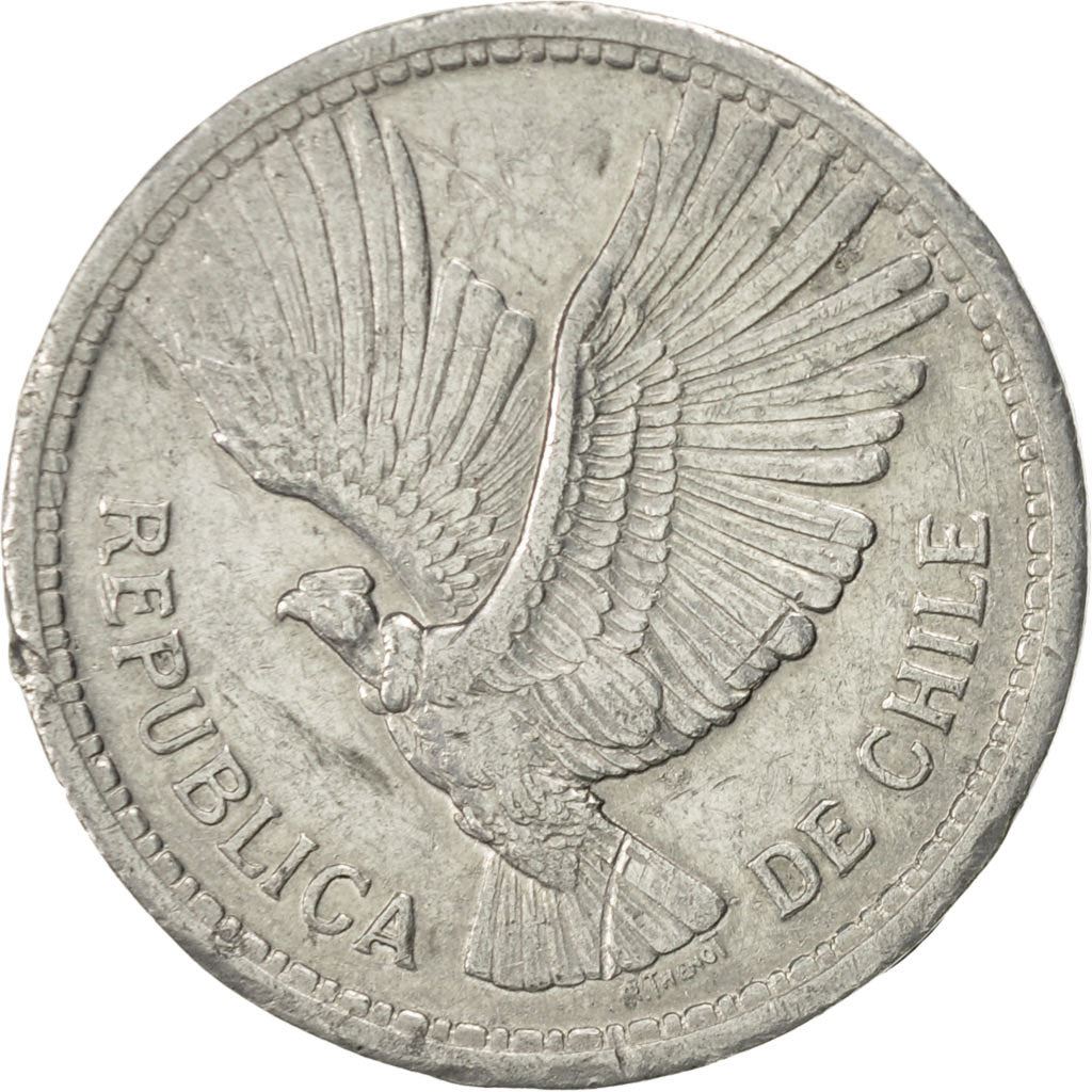 Chile | 10 Pesos / 1 Condor | KM181 | 1956 - 1959