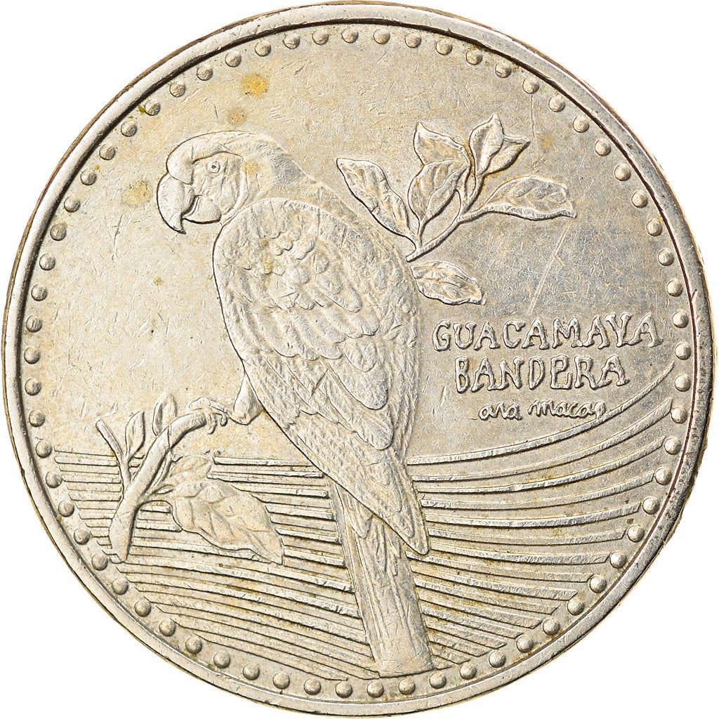 Colombia 200 Pesos | Scarlet macaw - Ara macao | tree branch Coin | 2012 - 2021
