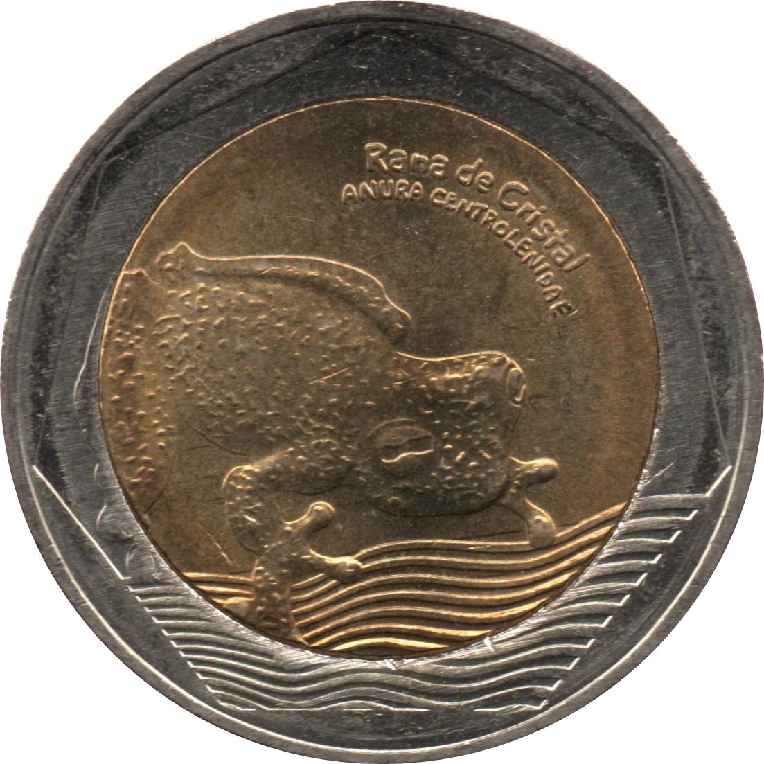 Colombia 500 Pesos | Glass frog - Hyalinobatrachium pellucidum Coin | 2012 - 2021