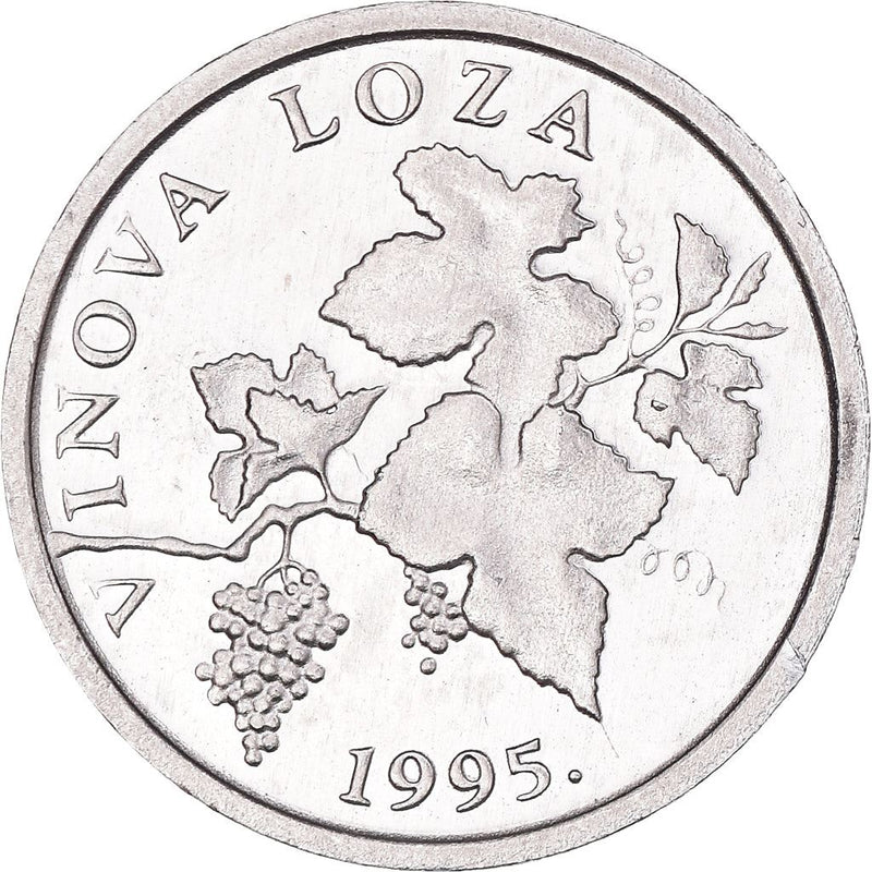 Croatia | 2 Lipe Coin | Hrvatska | Lush Grapes | KM4 | 1993 - 2021