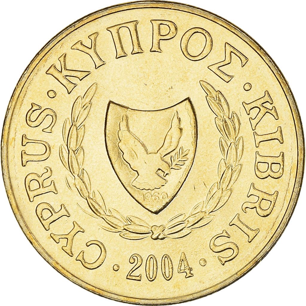 Cyprus 2 Cents Coin | Goat | KM54.3 | 1991 - 2004