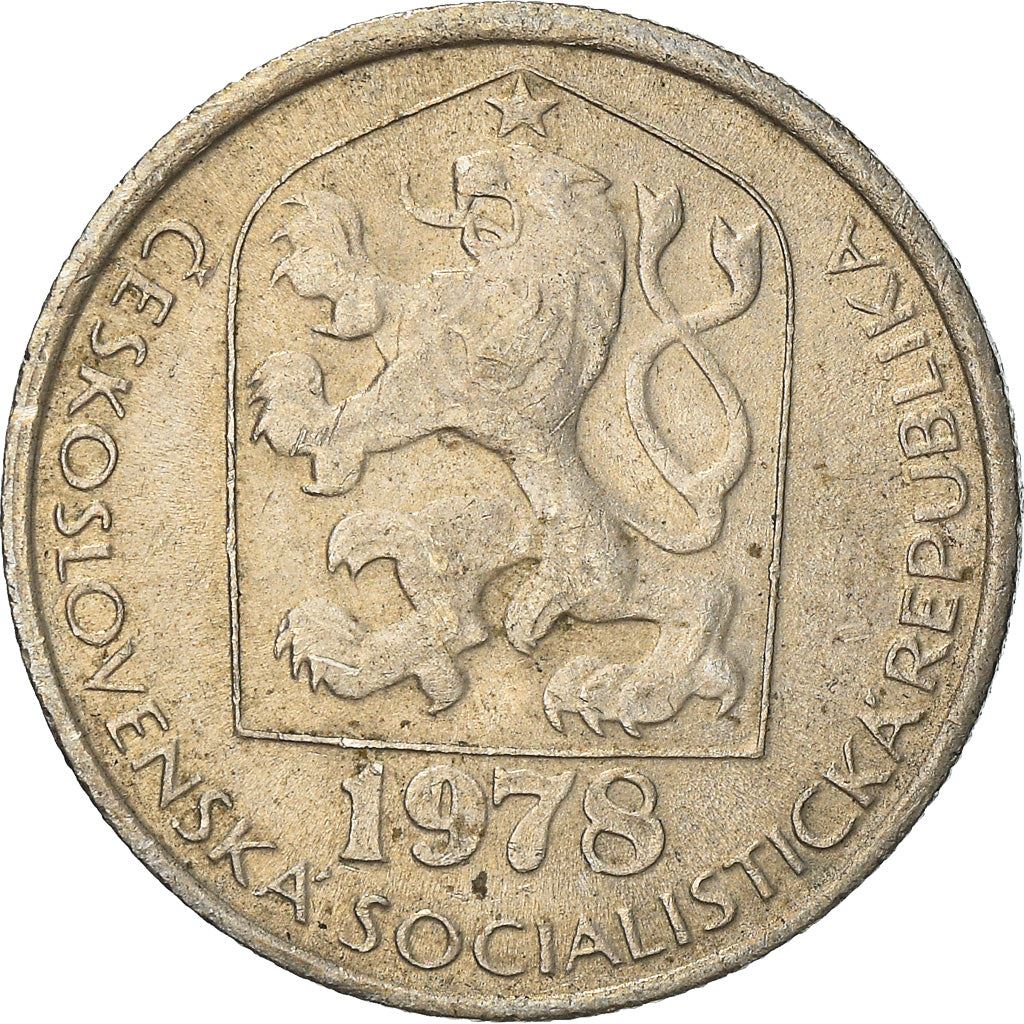 Czechoslovakia | 50 Haleru Coin | Star | KM89 | 1977 - 1990