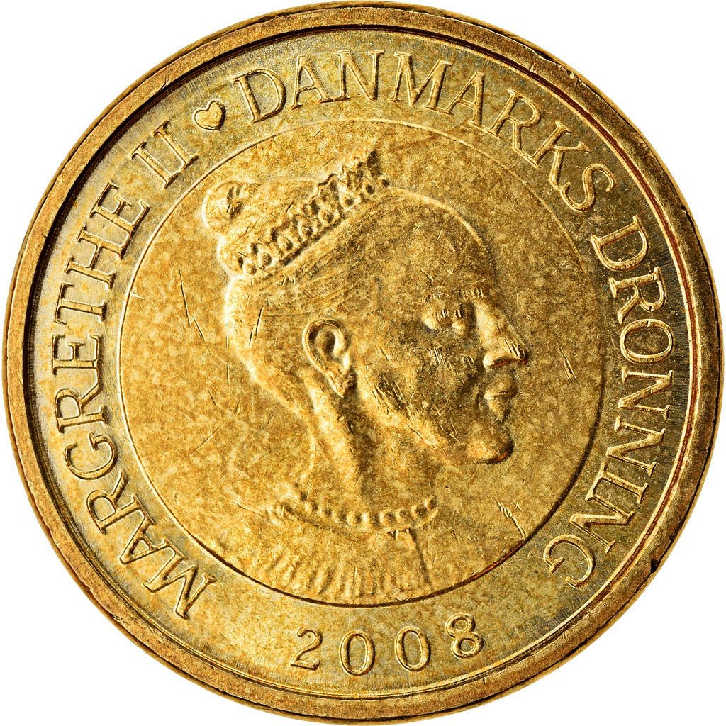Denmark | 10 Kroner Coin | Margrethe II | Km:896 | 2004 - 2010