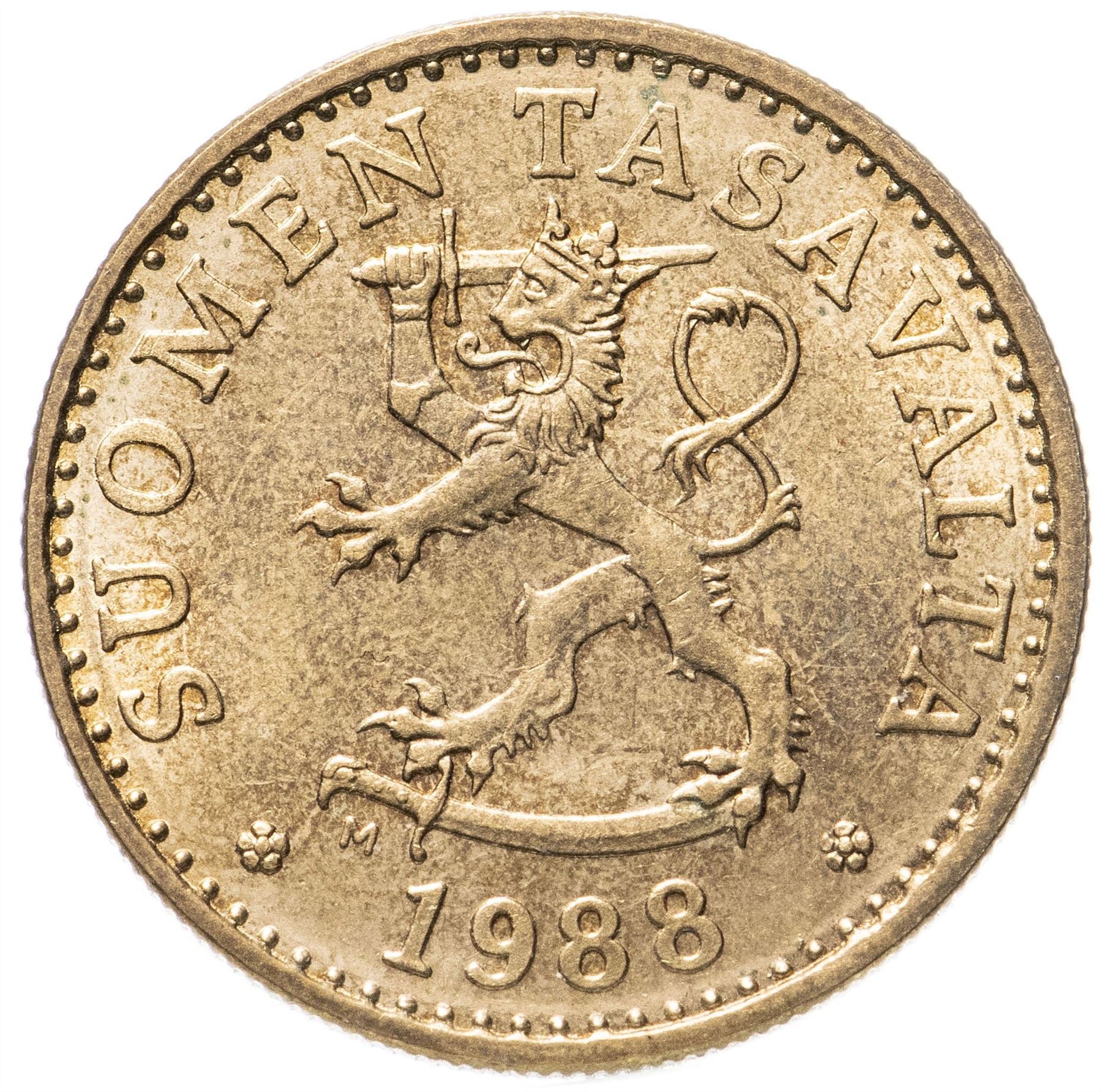 Finland Coin Finnish 20 Pennia | Pine Tree | KM47 | 1963 - 1990