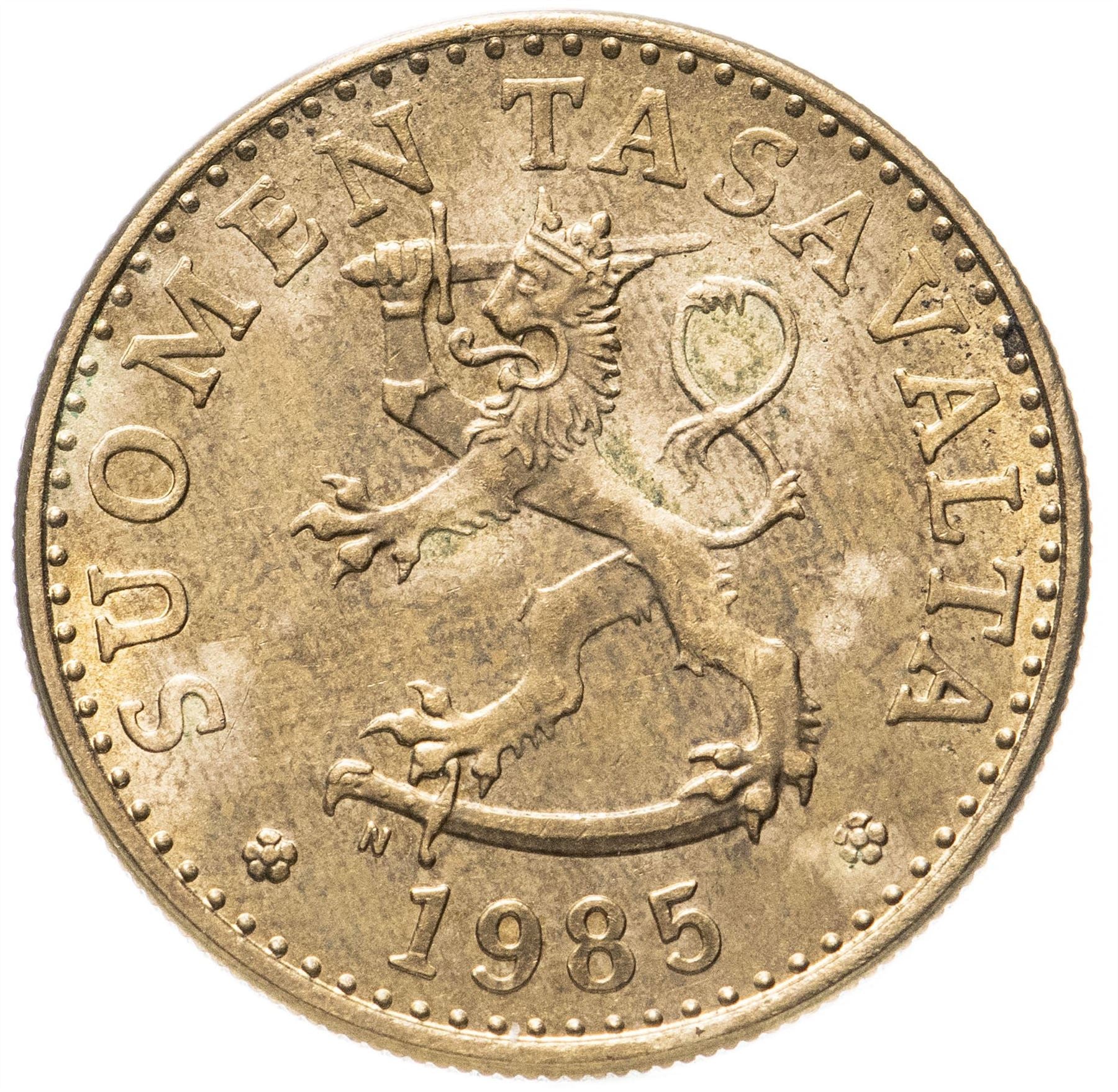 Finland Coin Finnish 20 Pennia | Pine Tree | KM47 | 1963 - 1990