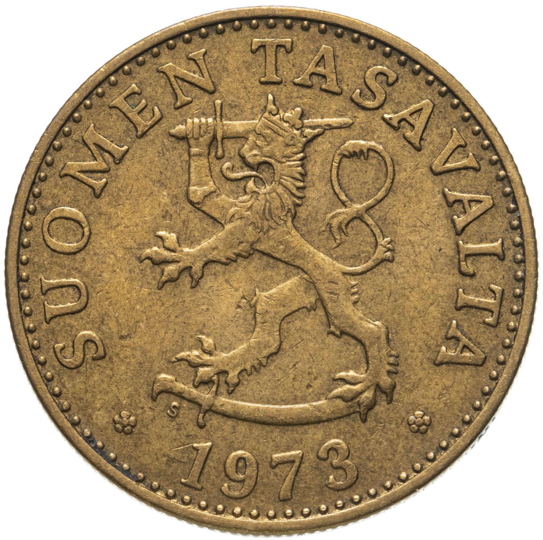 Finland Coin Finnish 20 Pennia | Pine Tree | KM47 | 1963 - 1990