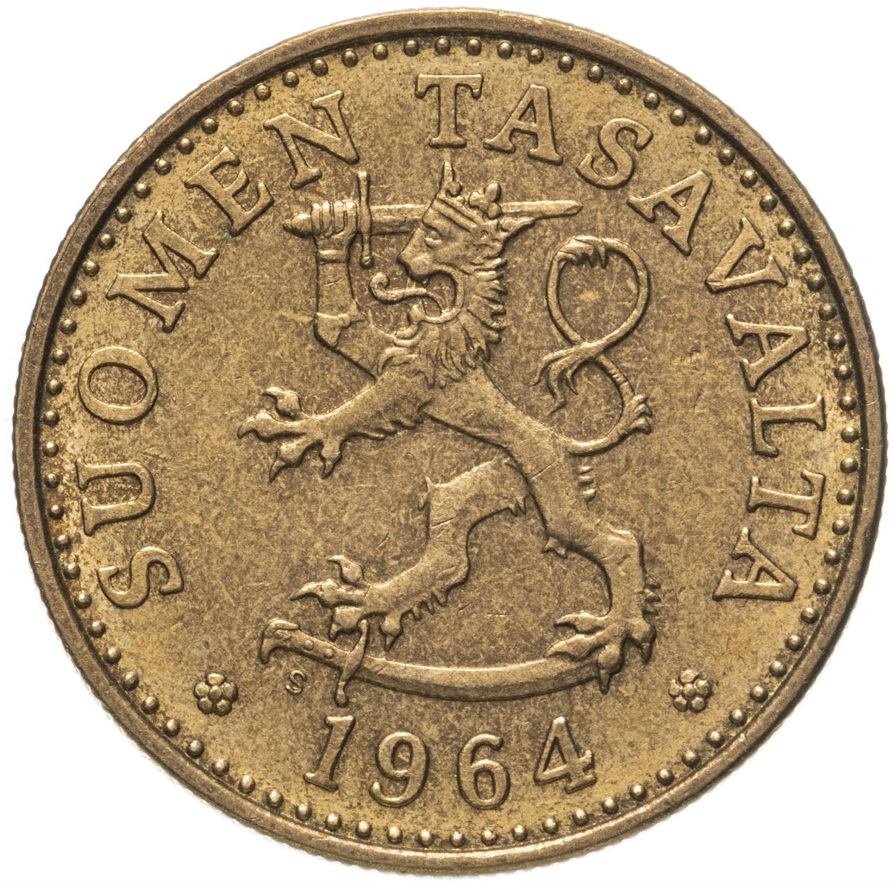 Finland Coin Finnish 20 Pennia | Pine Tree | KM47 | 1963 - 1990