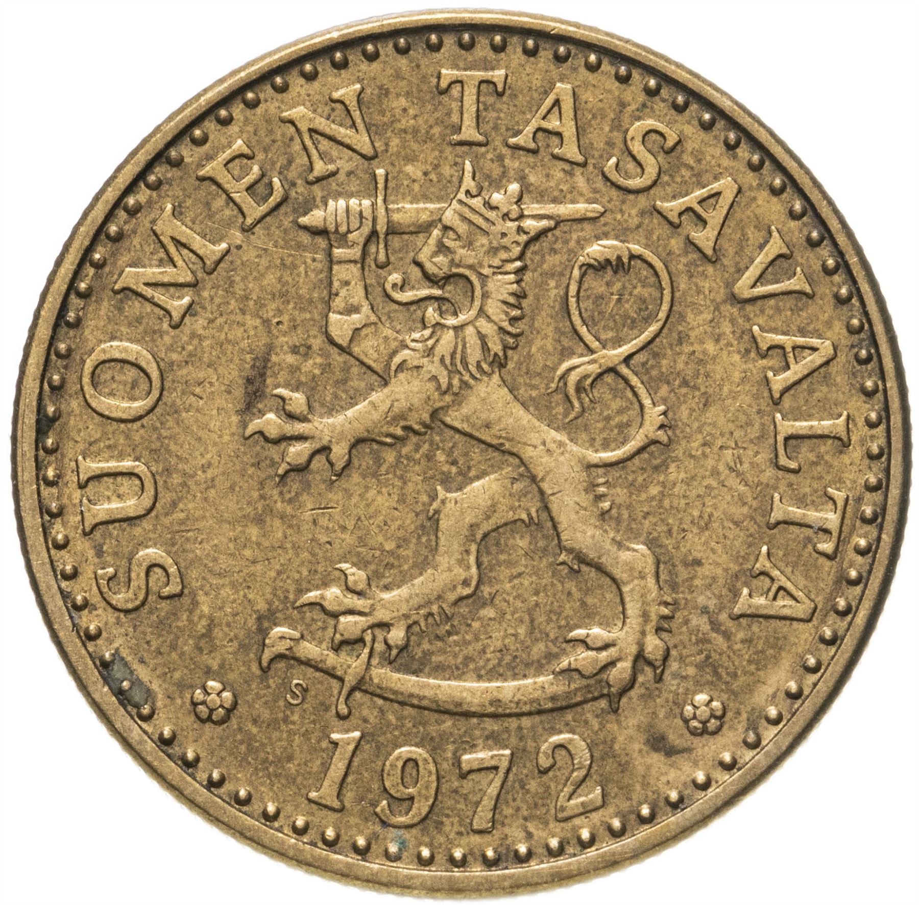 Finland Coin Finnish 20 Pennia | Pine Tree | KM47 | 1963 - 1990