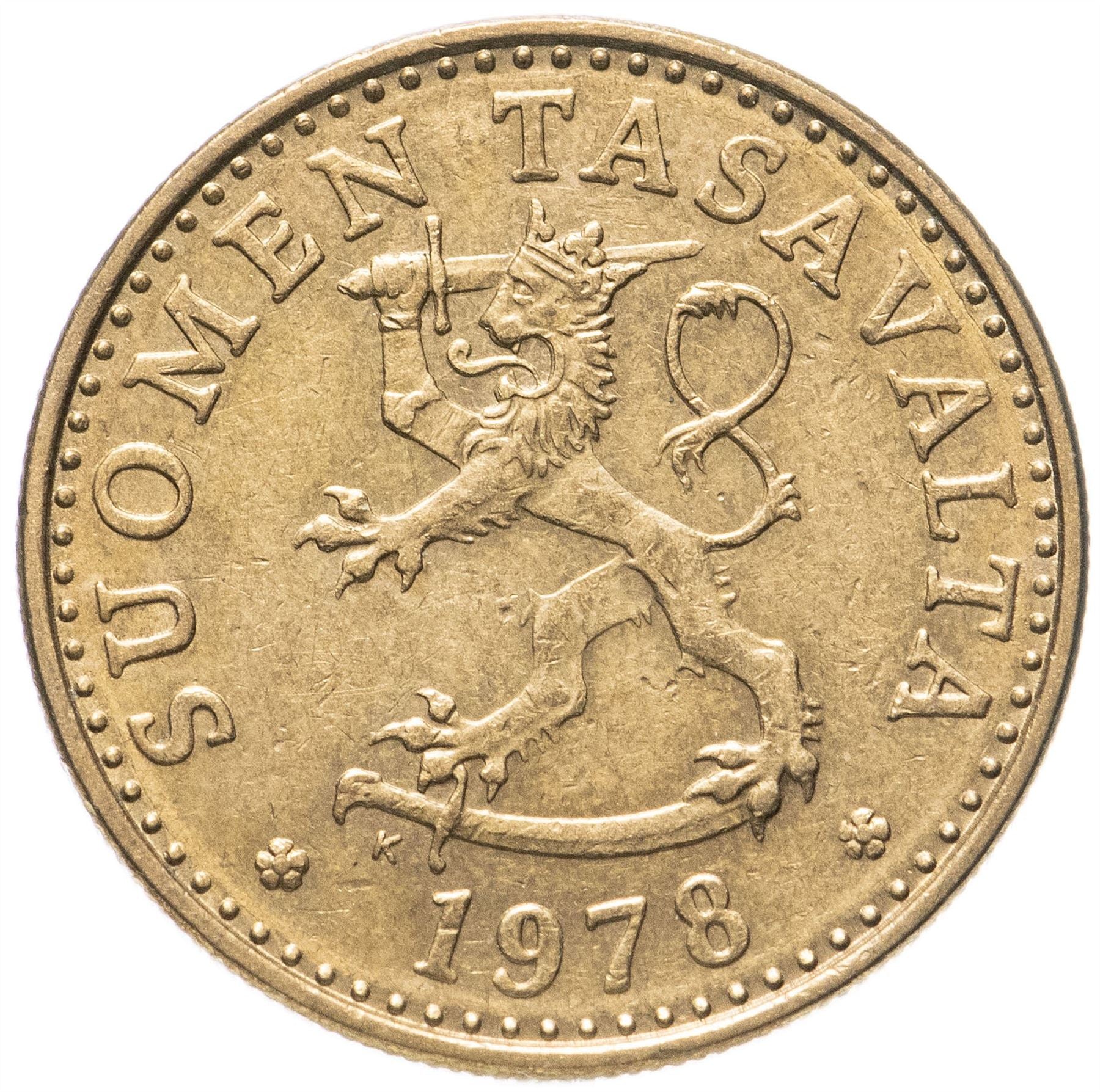 Finland Coin Finnish 20 Pennia | Pine Tree | KM47 | 1963 - 1990