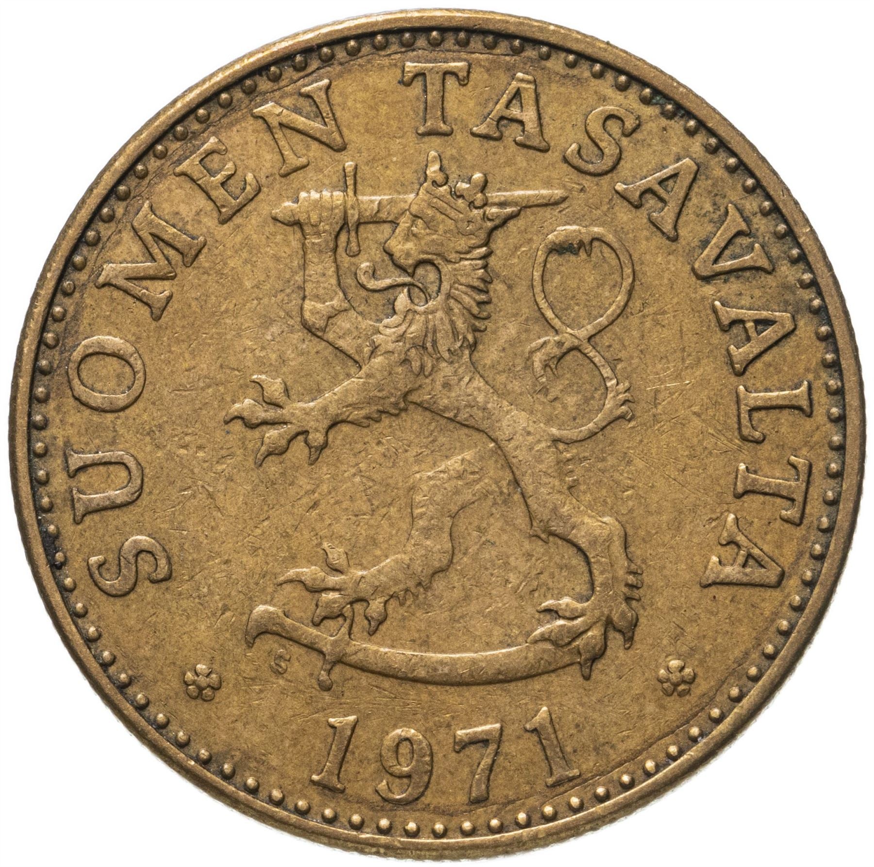 Finland Coin Finnish 20 Pennia | Pine Tree | KM47 | 1963 - 1990