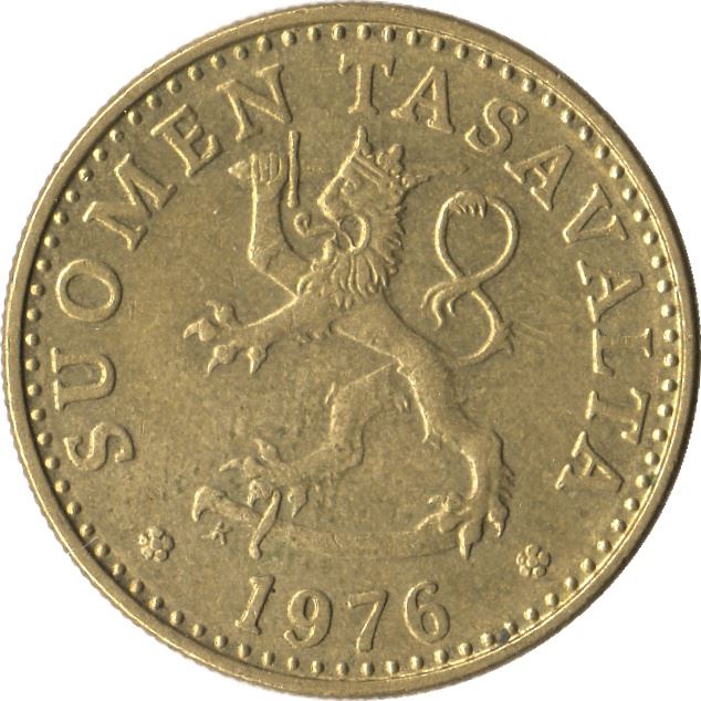 Finland Coin Finnish 20 Pennia | Pine Tree | KM47 | 1963 - 1990