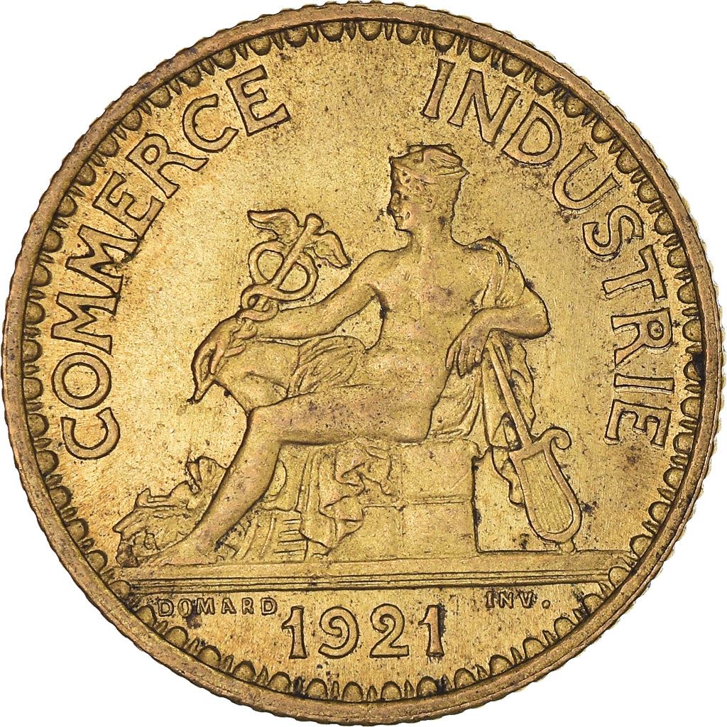 French 1 Franc Coin | Chambers of Commerce | KM876 | France | 1920 - 1927