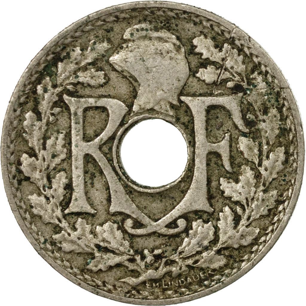 French 5 Centimes Coin | KM875 | France | 1920 - 1938