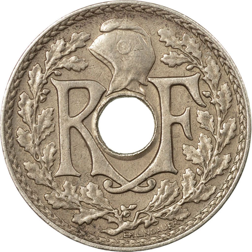 French 5 Centimes Coin | KM875 | France | 1920 - 1938