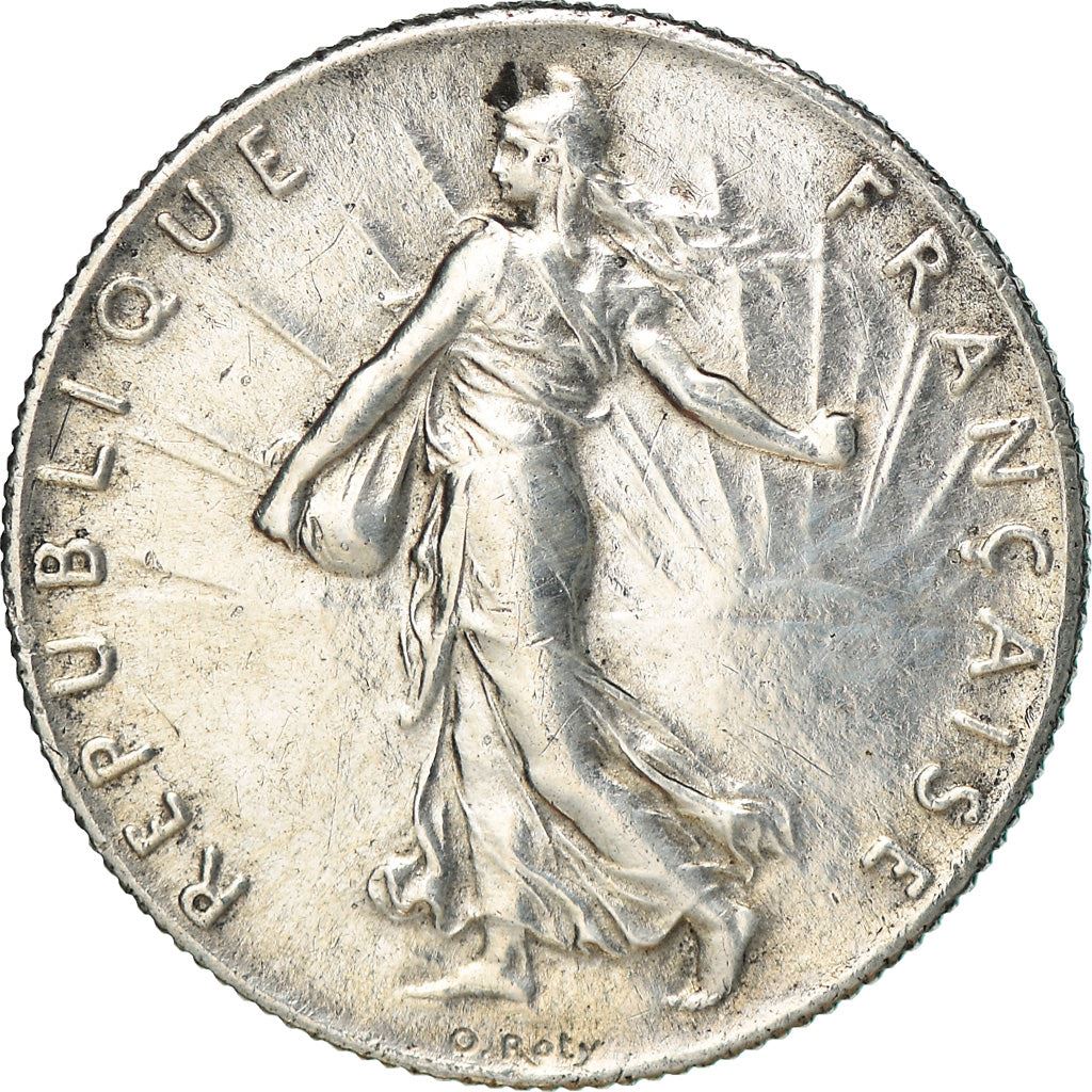 French 50 Centimes Coin | Silver | KM854 | France | 1897 - 1920
