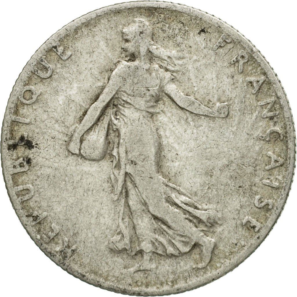 French 50 Centimes Coin | Silver | KM854 | France | 1897 - 1920