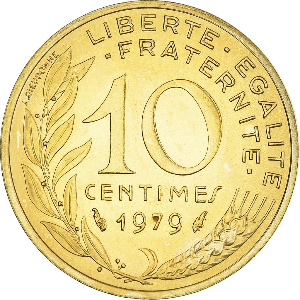 French Coin 10 Centimes | KM929 | France | 1962 - 2001