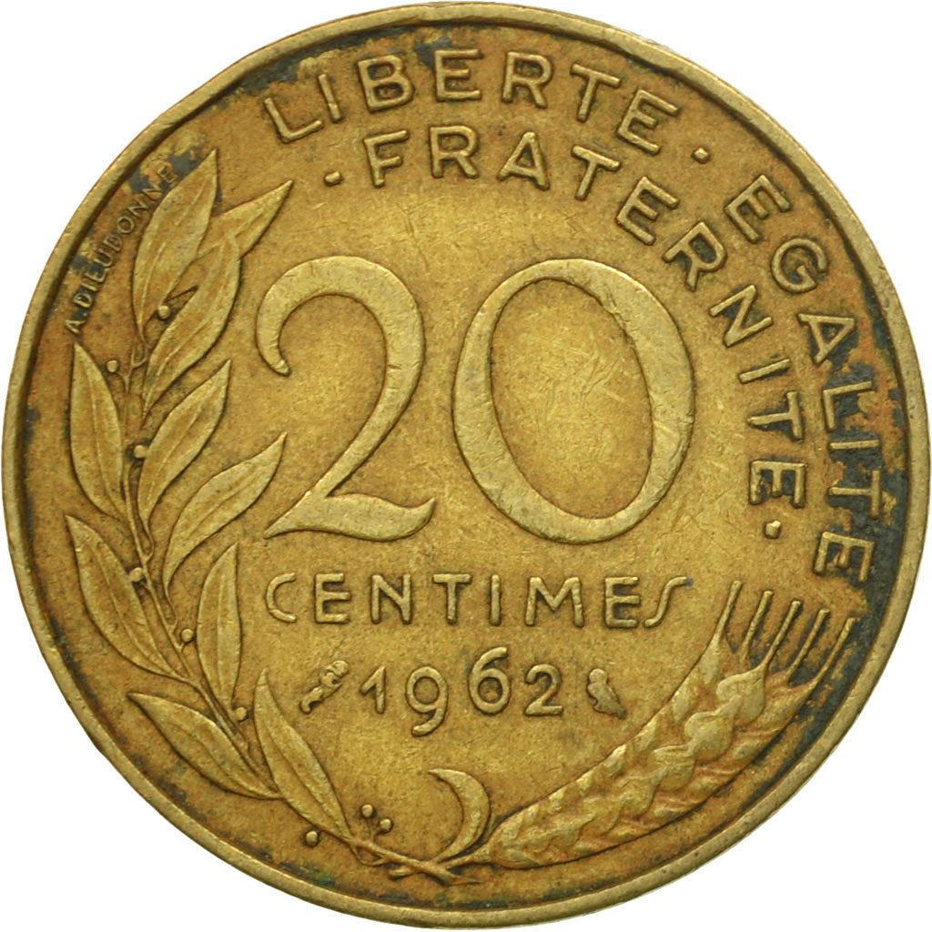 フランス 20サンチーム硬貨 | KM930 | フランス | 1962 - 2001