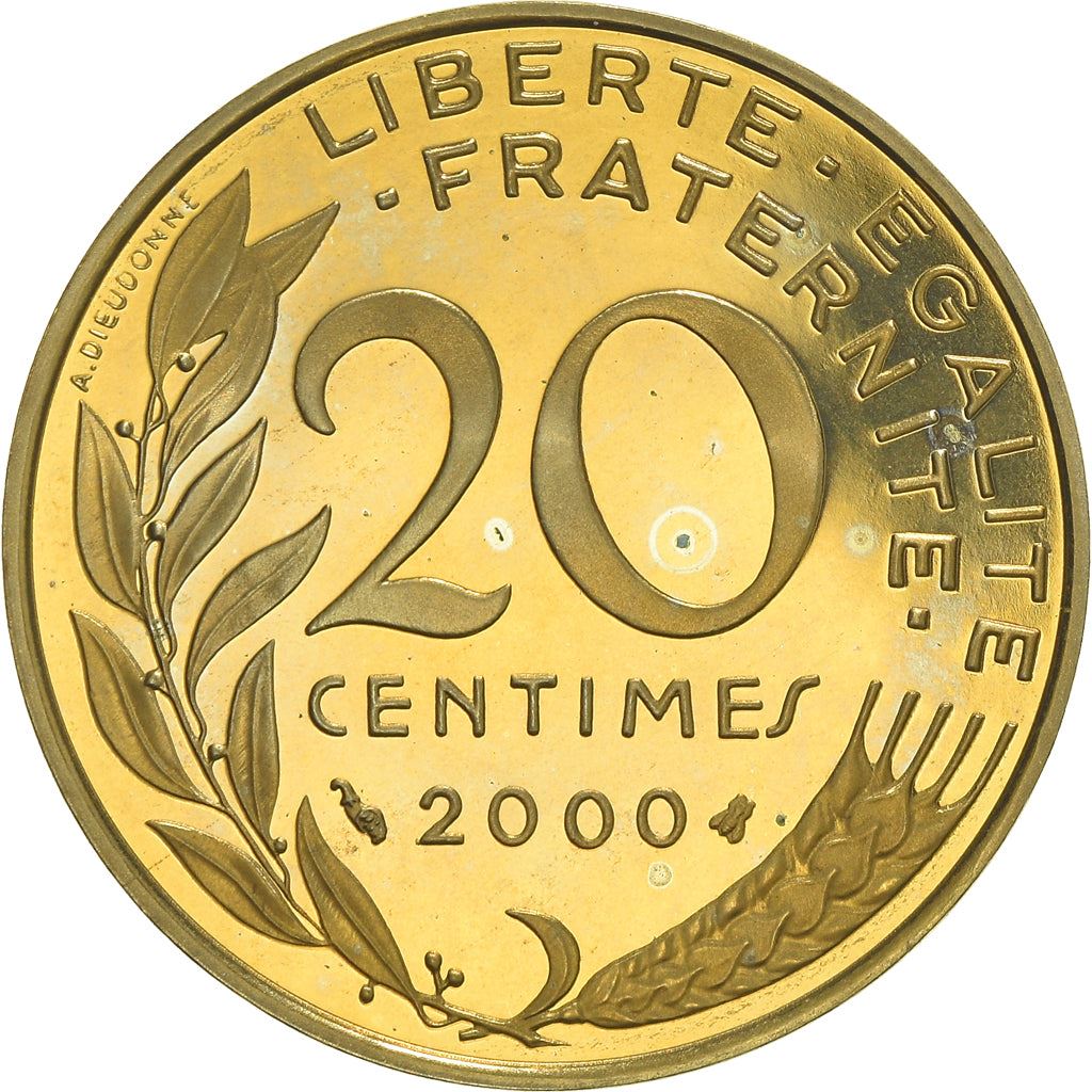 French Coin 20 Centimes | KM930 | France | 1962 - 2001
