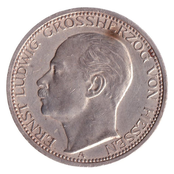 ヘッセン大公国 - ダルムシュタット | 3マルク硬貨 | ドイツ州