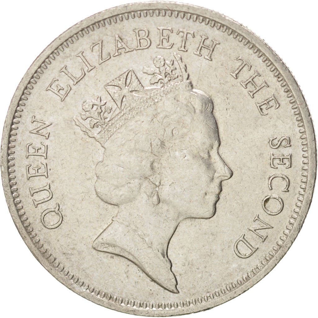 Hong Kong | 1 Dollar Coin | Elizabeth II | Km:63 | 1987 - 1992
