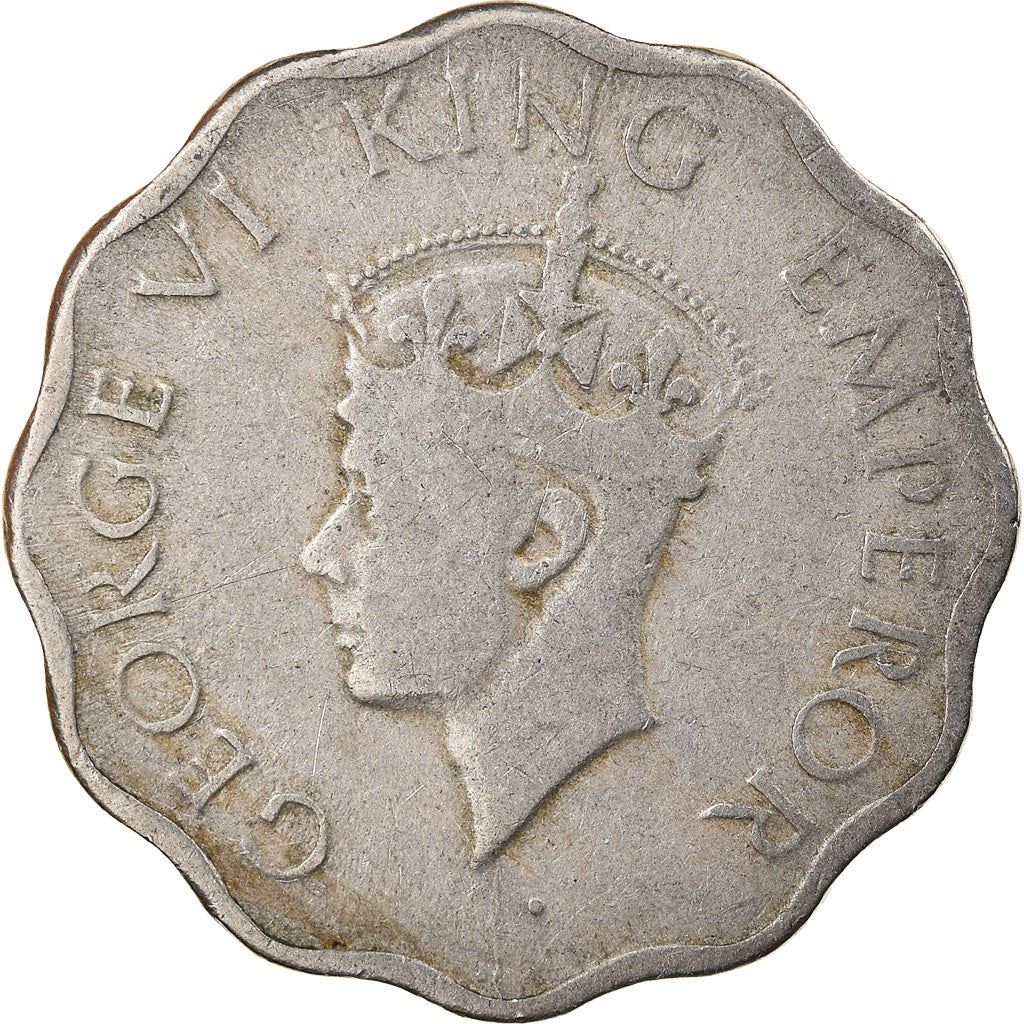 India - British | 1 Anna Coin | King George VI | Km:538 | 1946 - 1947