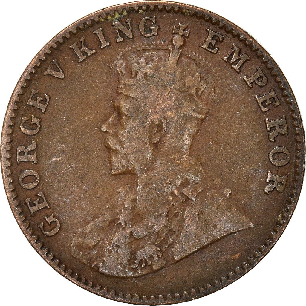 India - British | 1/4 Anna Coin | King George V | Km:512 | 1912 - 1936