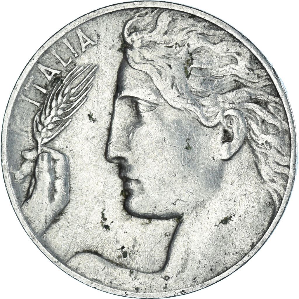 Italy Coin 20 Centesimi - Vittorio Emanuele III | Libertus | Flaming Torch | KM44 | 1908 - 1935