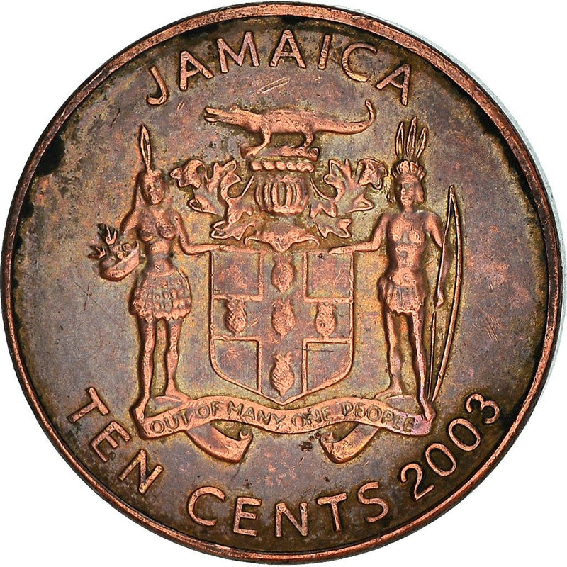 Jamaica Coin | 10 Cents | Paul Bogle | KM146.2 | 1995 - 2012