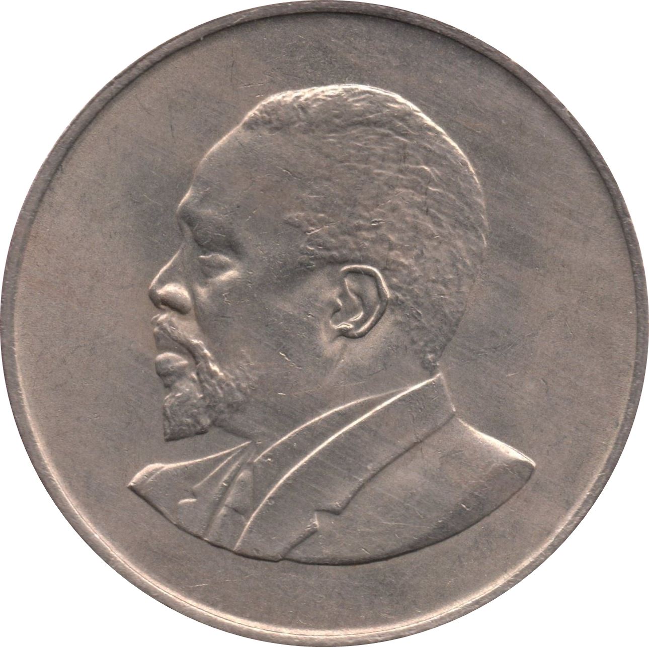 Kenya 1 Shilling | Jomo Kenyatta 1963 - 1978 Coin | KM5 | 1966 - 1968