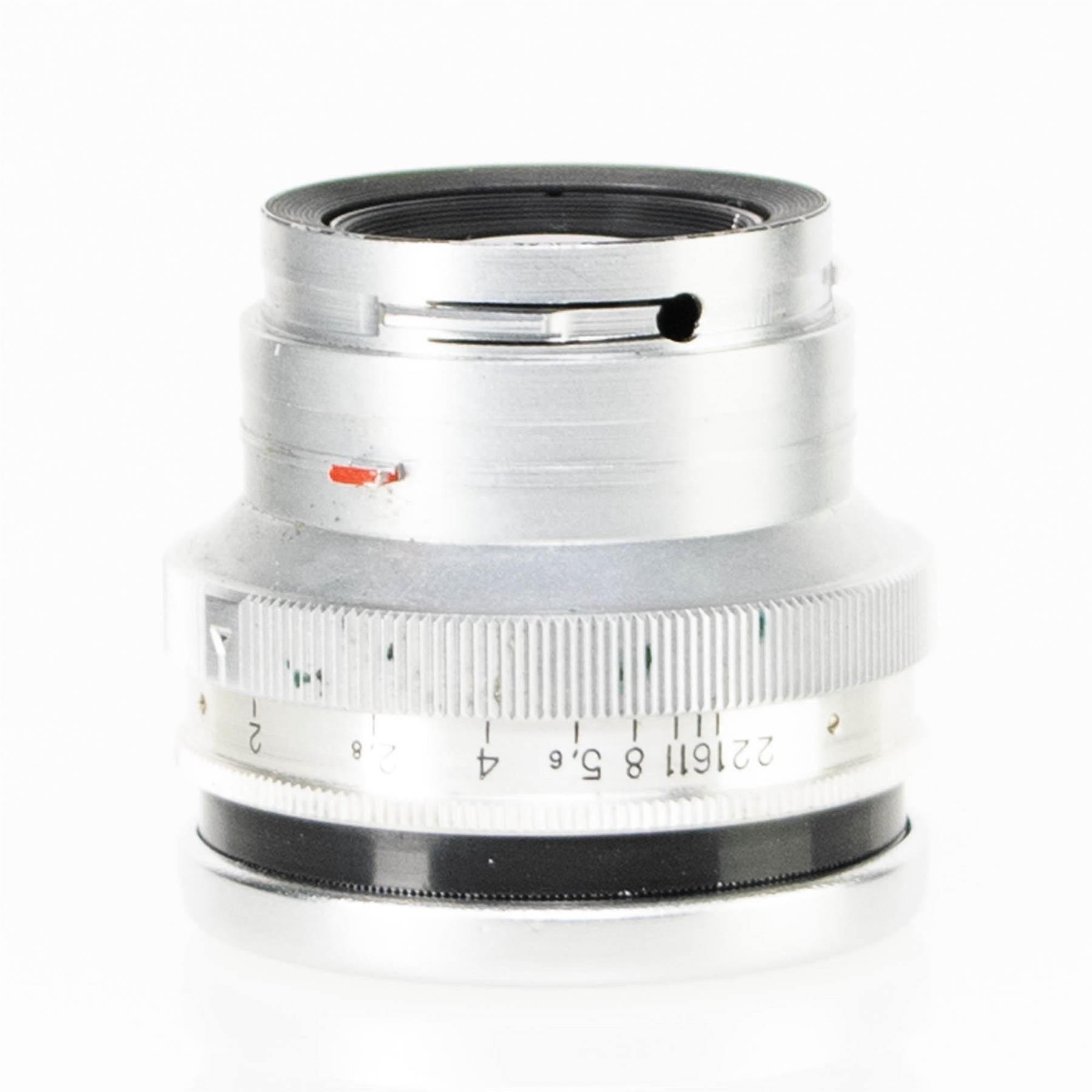 キエフ 2a カメラ | 50mm f2 レンズ | ホワイト | ソビエト連邦 | 1955