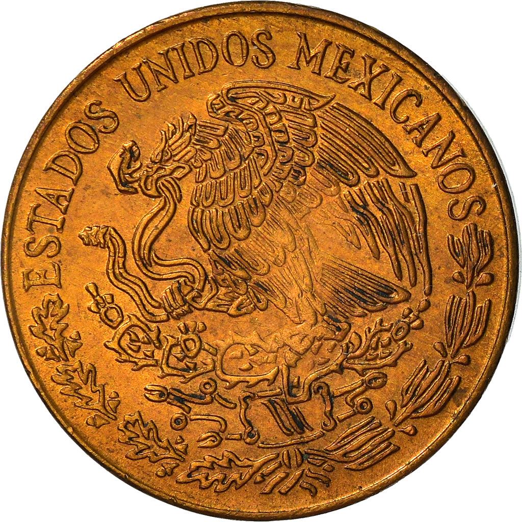 Mexico 5 Centavos | Eagle | Snake | Josefa Ortiz de Domínguez Coin | KM427 | 1970 - 1976