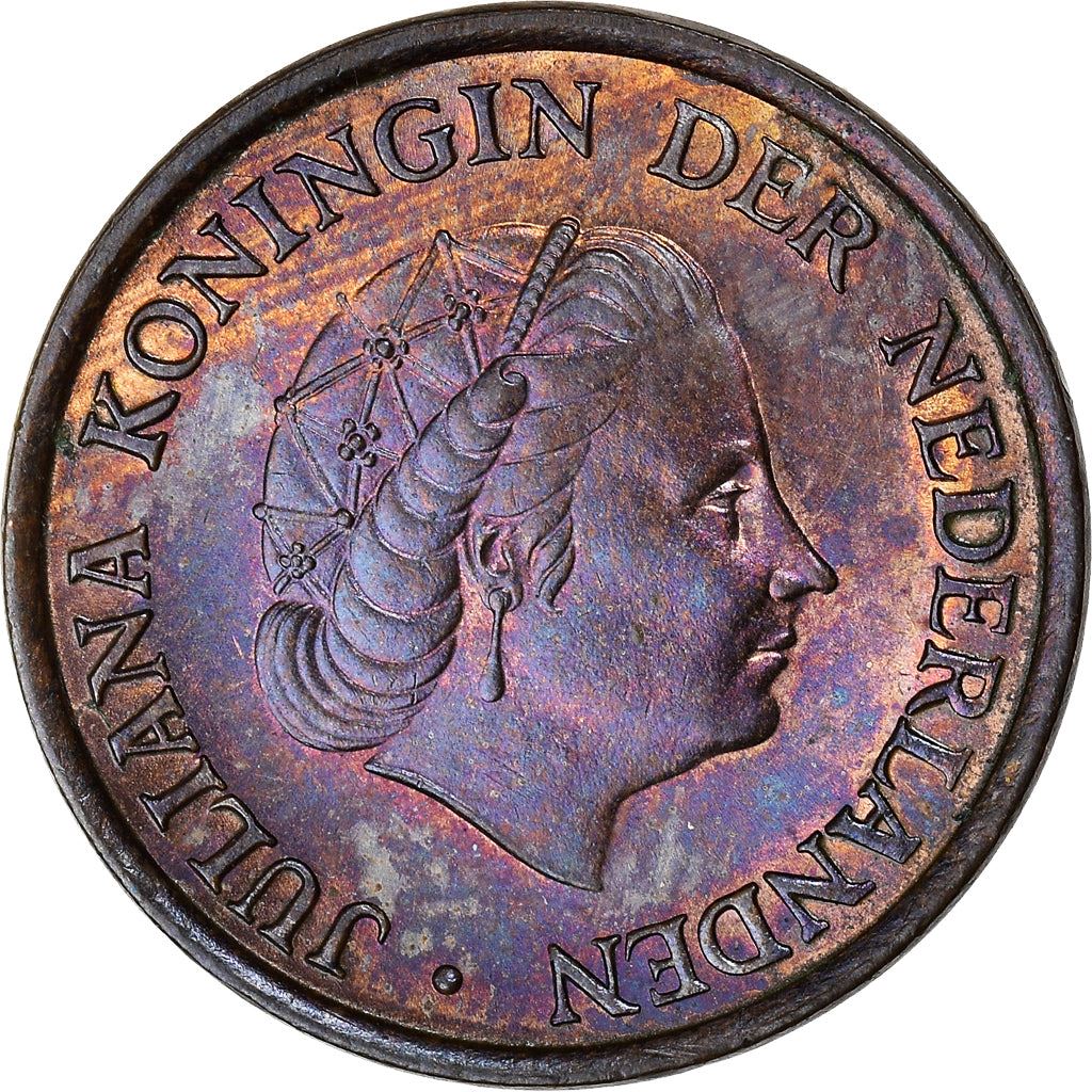 Netherlands 5 Cent Juliana | Coin KM181 1950 - 1980