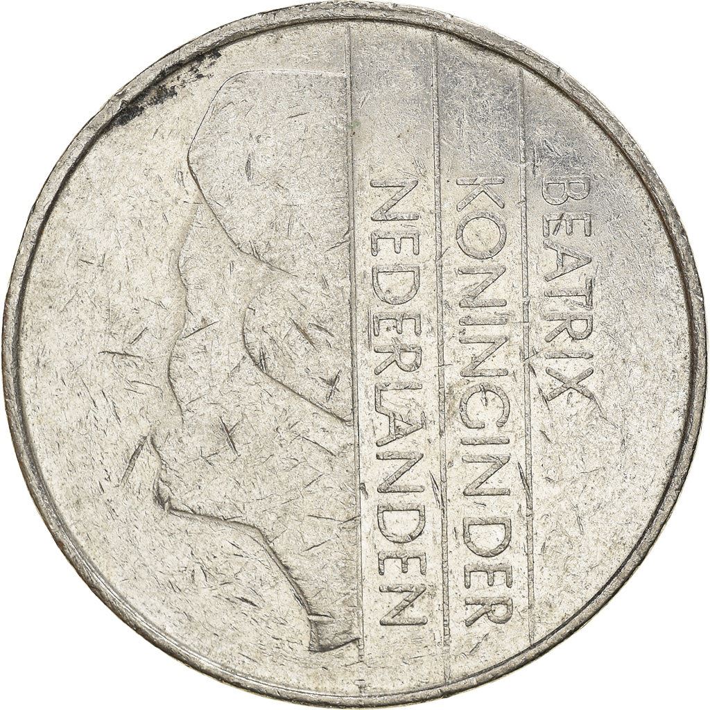 Netherlands Coin 2½ Gulden | Queen Beatrix | KM206 | 1982 - 2001