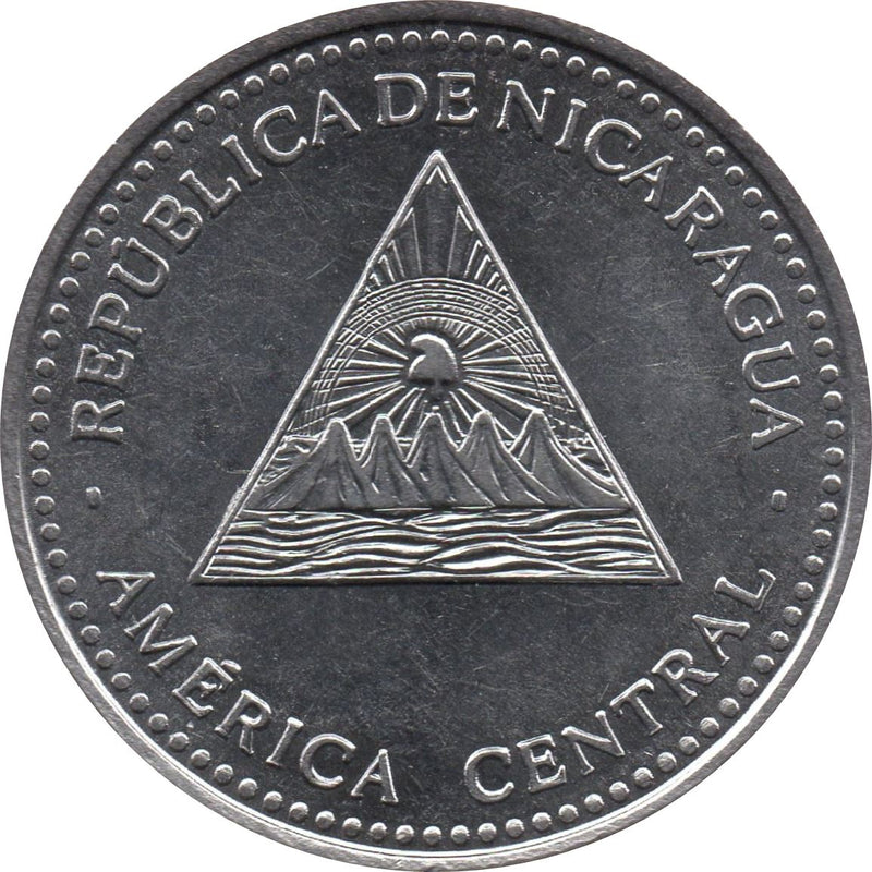 Nicaragua 1 Cordoba Coin | KM101 | 2002 - 2014