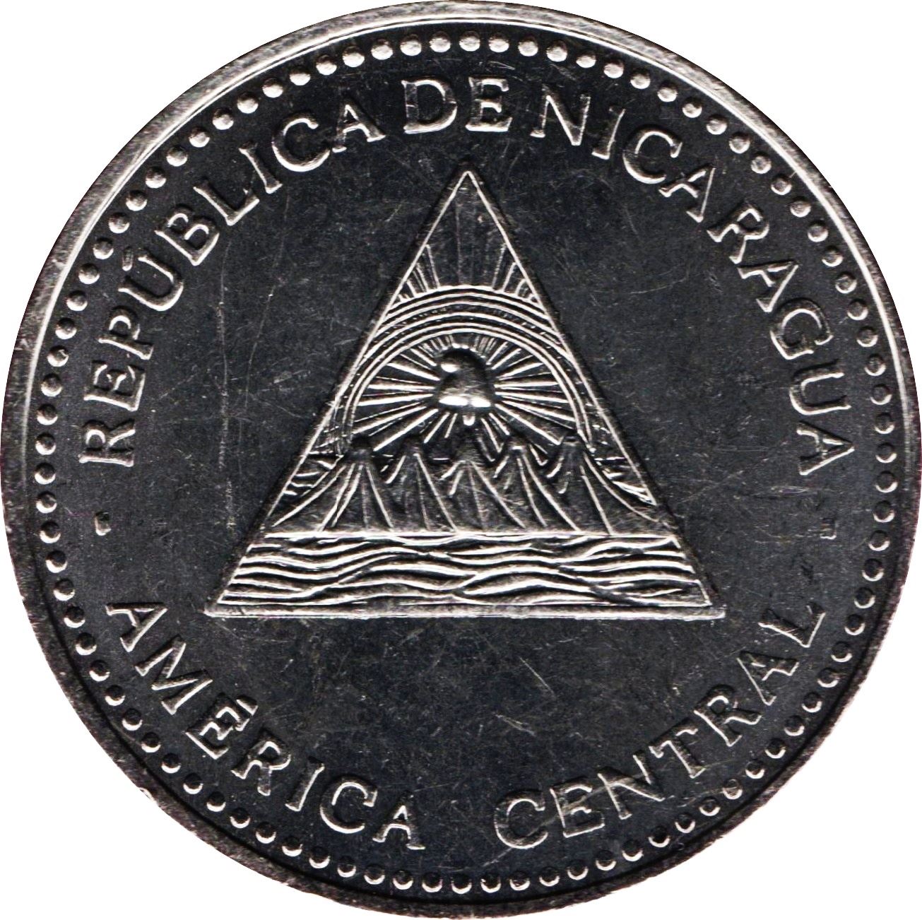 Nicaragua Coin Nicaraguan 5 Cordobas | KM90a | 2007 - 2014