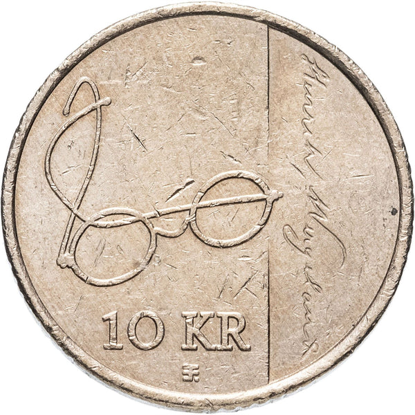 ノルウェー 10クローネ硬貨 | ハラルド5世 ヘンリック・ヴェルゲランド