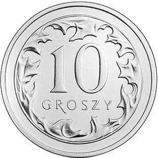 Poland | 10 Groszy | Eagle | KM971 | 2017 - 2019