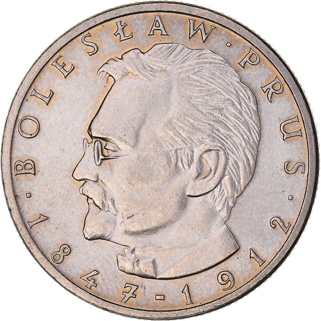 Poland | 10 Złotych | Bolesław Prus | Eagle | KM73 | 1975 - 1984