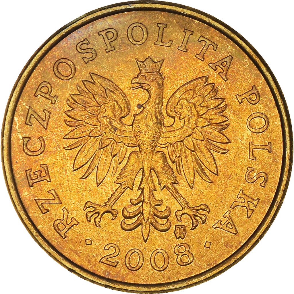 Poland | 2 Grosze | Oak Leaf | Eagle | KM277 | 1990 - 2014