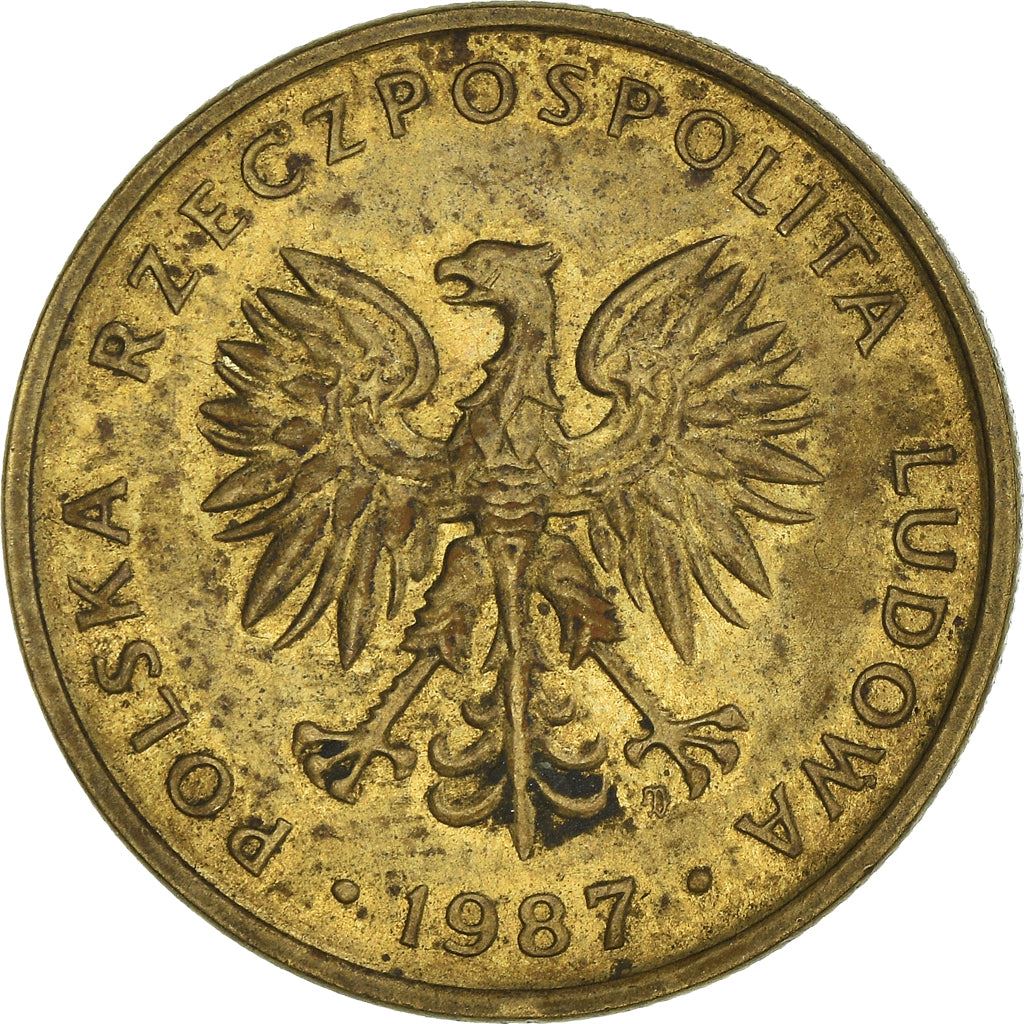Poland | 5 Złotych Coin | Eagle | KM81.2 | 1986 - 1988