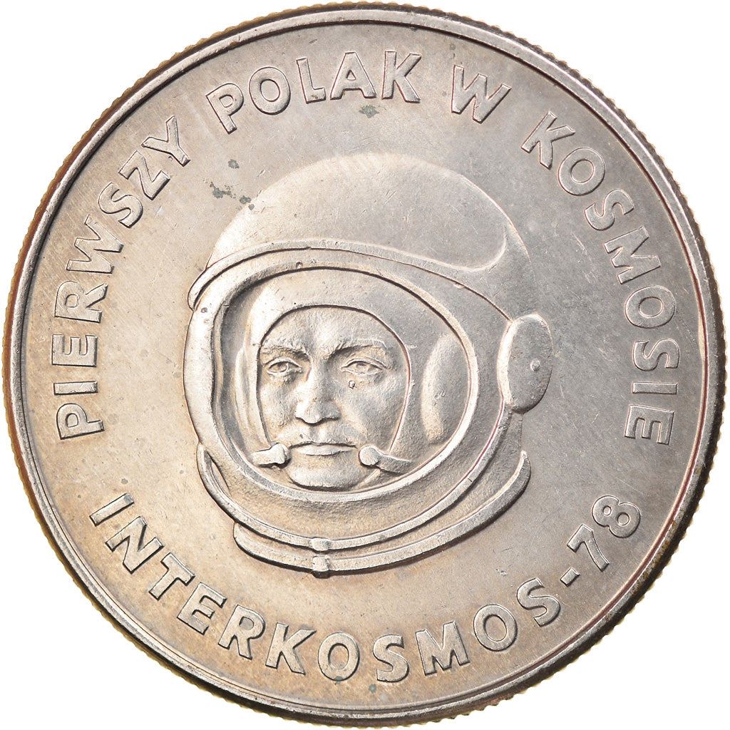 Polish 20 Zlotych | Interkosmos | Astronaut | Eagle | Poland | 1978